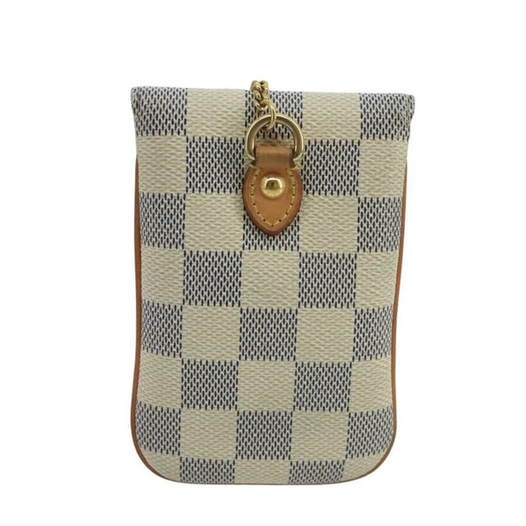 LOUIS VUITTON Damier Azur Etui Telephonne MM Cell Phone Case - Picture 2 of 15